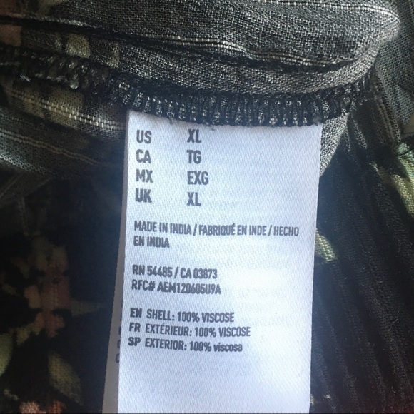 AEO floral wrap skirt - Picture 5 of 5